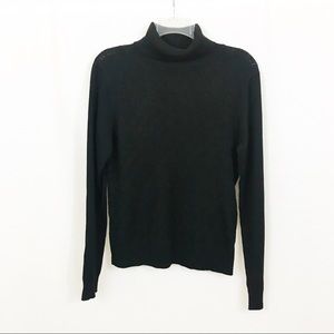 Black Blume-knit Turtleneck